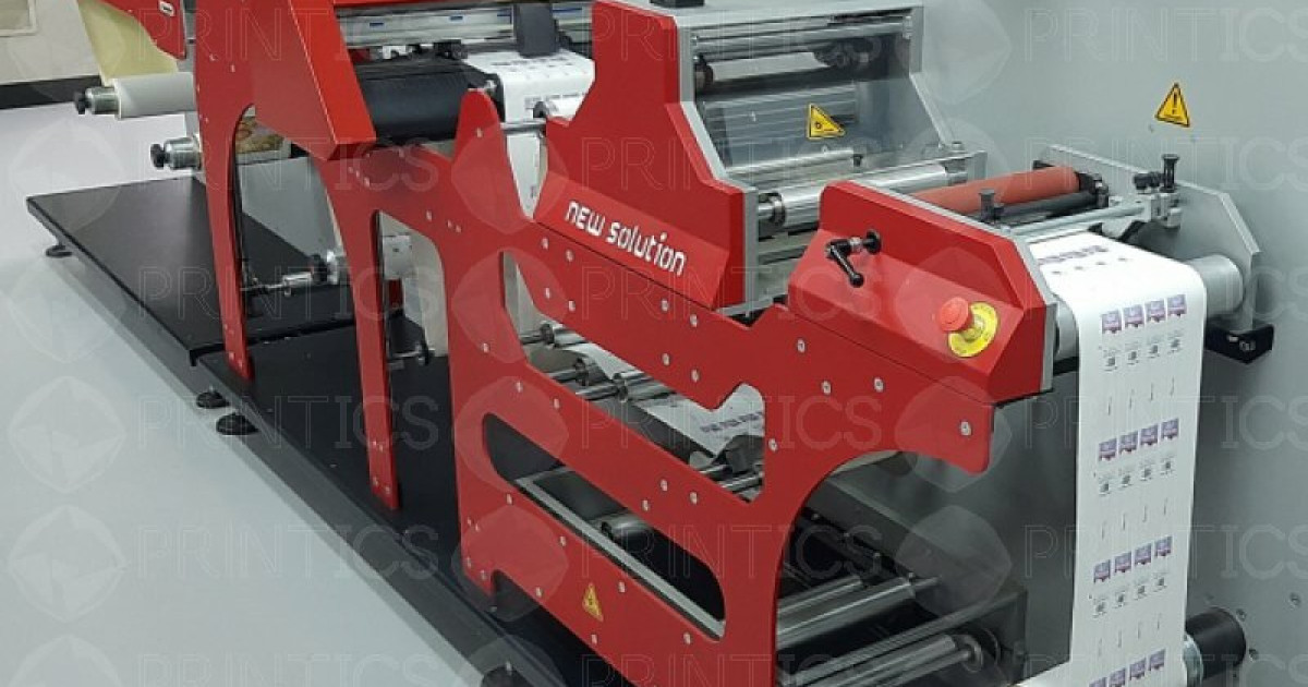 Pre-owned Label Printing And Converting Machines New Solution NSPRO ...